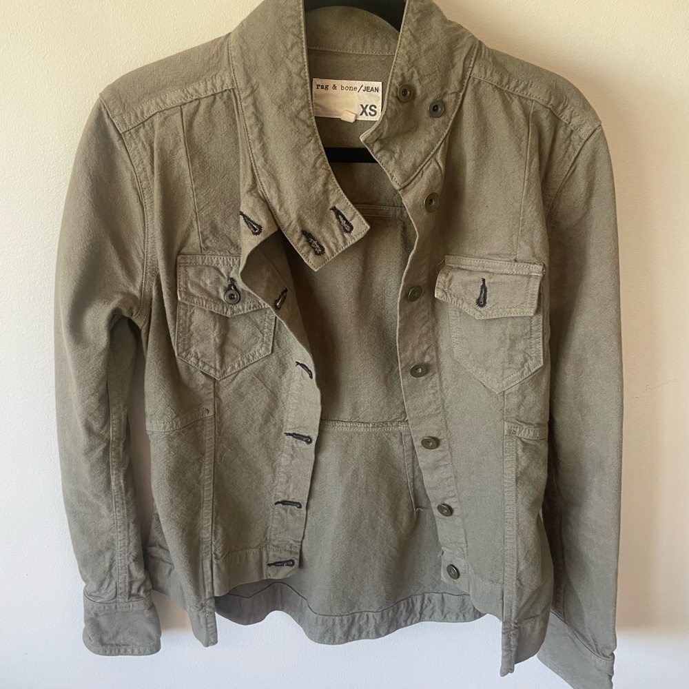 Rag & bone army jacket size XS